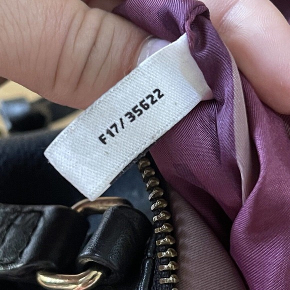 Kooba Soft Pebbled Leather Shoulder Bag Purse - Picture 6 of 10